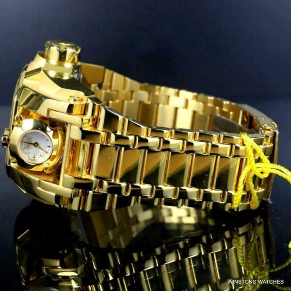 Invicta Reserve Magnum Bolt Zeus Tourbillon Mop Acero Bañado en Oro 52mm Reloj  | eBay - Imagen 5