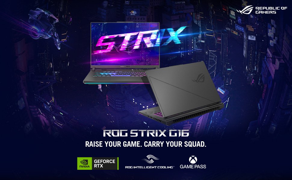 Laptop para juegos ASUS ROG Strix G16 (2024)