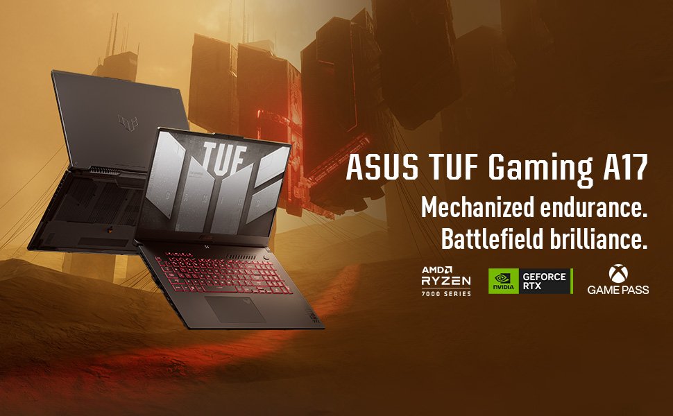 Laptop para juegos ASUS TUF Gaming A17 (2023)