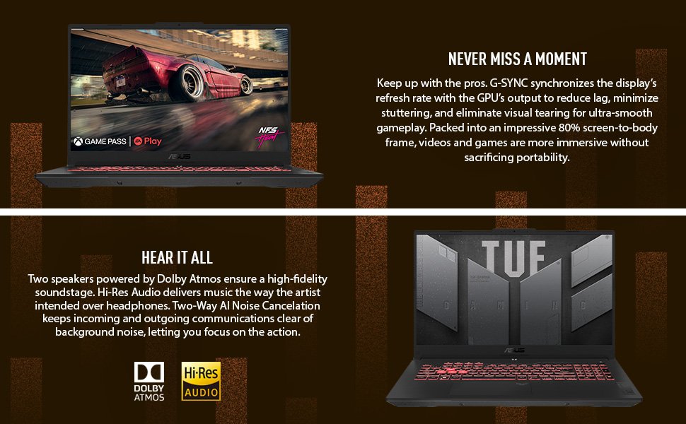 Laptop para juegos ASUS TUF Gaming F17 (2023)