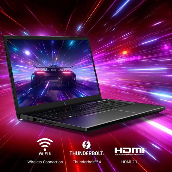 Acer Nitro V Laptop para juegos | Procesador Intel Core i7-13620H | GPU NVIDIA GeForce RTX 4050 para portátil | Pantalla FHD IPS de 15.6 pulgadas de 144 Hz | DDR5 de 16 GB | SSD de 512 GB Gen 4 | WiFi - Imagen 6