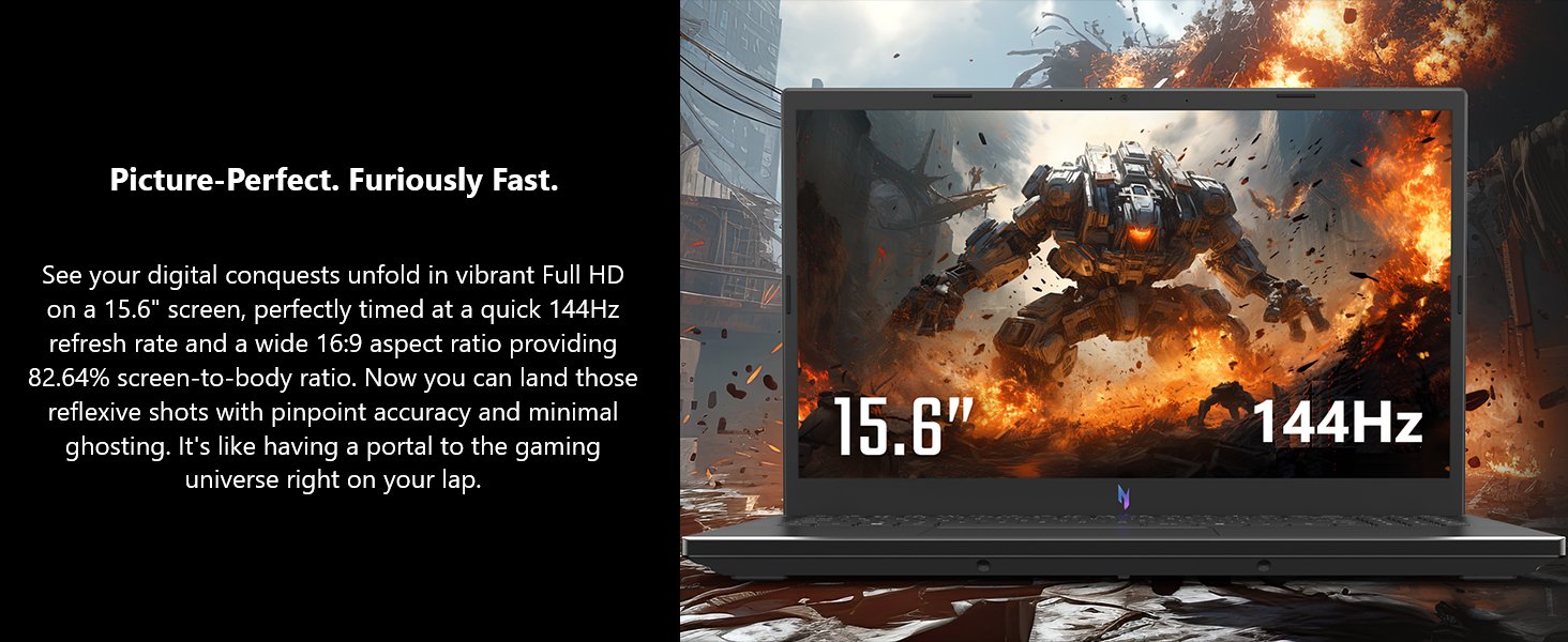 acer nitro V Intel; RTX laptop; 15.6” gaming laptop; Intel gaming laptops; DDR5; RTX 40; Creator