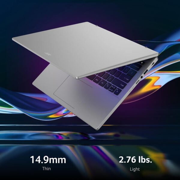 Acer Swift Go Intel Evo Thin & Light Premium Laptop de 14 pulgadas 1920 x 1200 100% sRGB pantalla táctil Intel Core i7-1355U Intel Iris Xe 16GB LPDDR5 512GB Gen 4 SSD SFG14-71T-72QV - Imagen 7