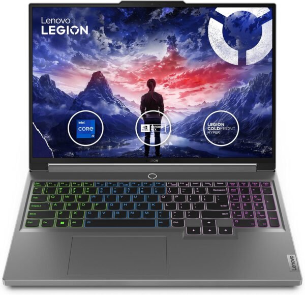 Lenovo Legion - Laptop para juegos 2024 Intel Core i9-14900HX de 24 núcleos NVIDIA GeForce RTX 4060 32 GB DDR5 2 TB SSD 16" 2560 x 1600 240 Hz Win11 Pro Teclado retroiluminado RGB de cuatro zonas